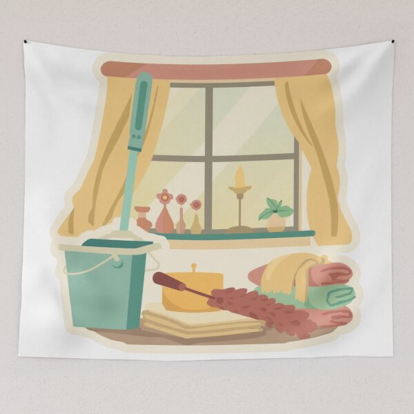 Item preview, Vintage Housekeeping Routine — Daily & Weekly Cleaning Guide designed and sold by VintageTips.