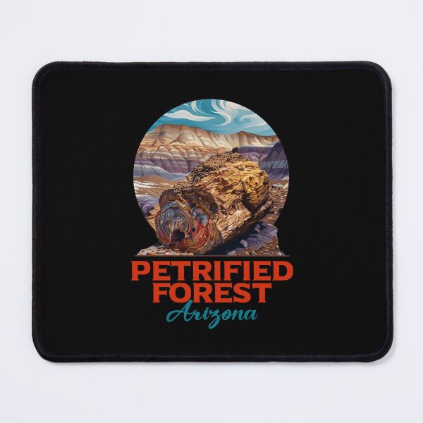 Item preview, Petrified Forest Arizona Painted Desert Retro Badge Art designed and sold by LinaValearte.