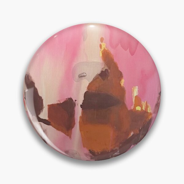 Item preview, Fragmented Portrait with Red Earrings – Bijouterie Series designed and sold by Gela Mikava.
