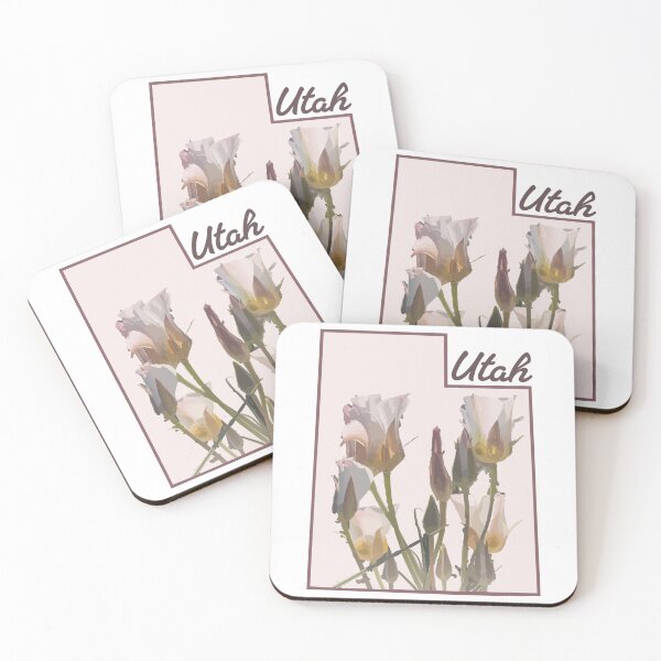 Item preview, Utah Sego Lily Floral Design designed and sold by LaynieBugStickerCo.