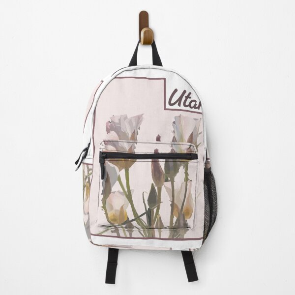 Item preview, Utah Sego Lily Floral Design designed and sold by LaynieBugStickerCo.