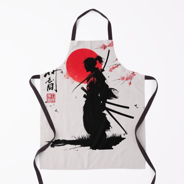 Item preview, Samurai Blood Moon Japanese Ink Art designed and sold by universe-hold ⭐⭐⭐⭐⭐.