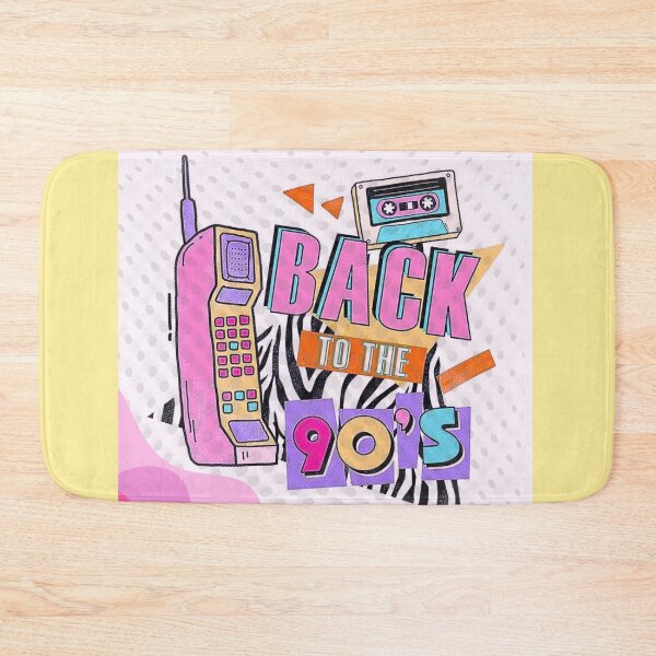 Item preview, Retro Back to the 90s Aesthetic - Vintage Cell Phone and Cassette Tape Pop Art designed and sold by crystalar95.