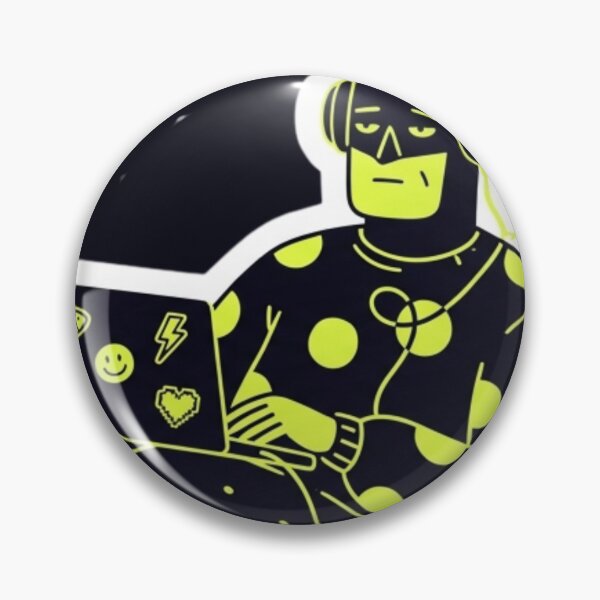 Item preview, “NEON CHAOS: ICONS WHO REFUSE TO LOG OUT” designed and sold by Print Fiction.