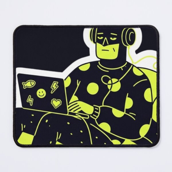 Item preview, “NEON CHAOS: ICONS WHO REFUSE TO LOG OUT” designed and sold by Print Fiction.