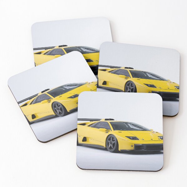 Aperçu de l'œuvre Affiche de la Lamborghini Diablo GTR – Supercar de piste extrême créée et vendue par Road To Track.