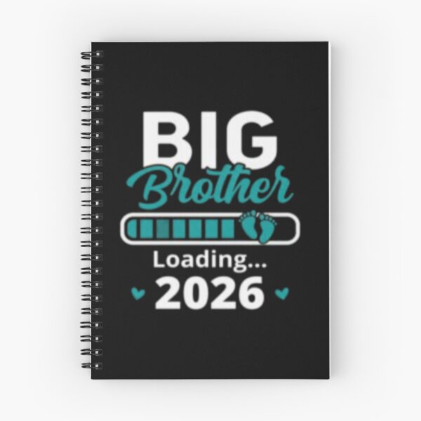 Item preview, Big Brother Loading 2026 – Funny Pregnancy Announcement Design designed and sold by szydelkowanika.