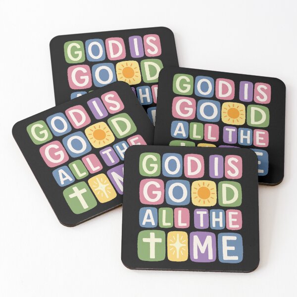 Item preview, God is good All the time Retro faith designed and sold by HandicraftArt.