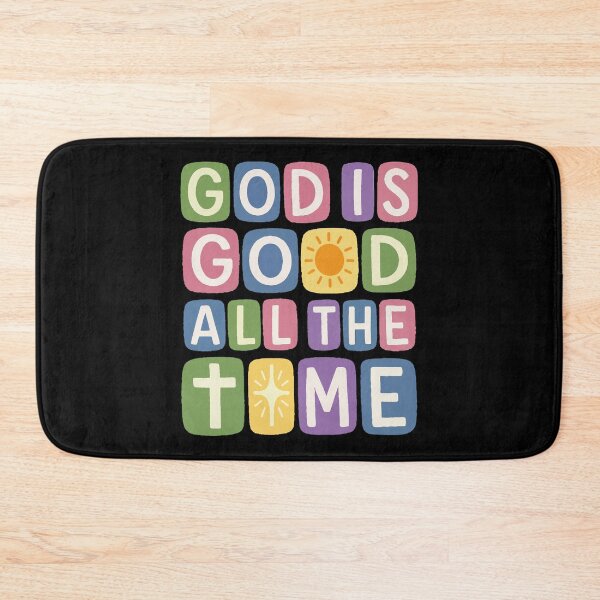 Item preview, God is good All the time Retro faith designed and sold by HandicraftArt.