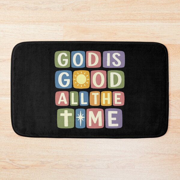Item preview, God is good All the time Retro faith designed and sold by HandicraftArt.