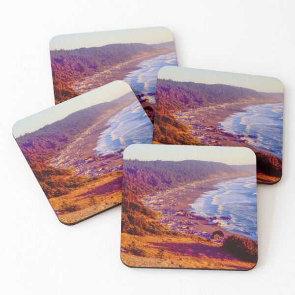 Item preview, Sunset Over Scenic Coastal Landscape designed and sold by jklune.