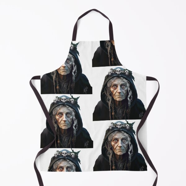 Item preview, The face of Baba Jaga - The Witch in the Woods designed and sold by Mj’z Art.