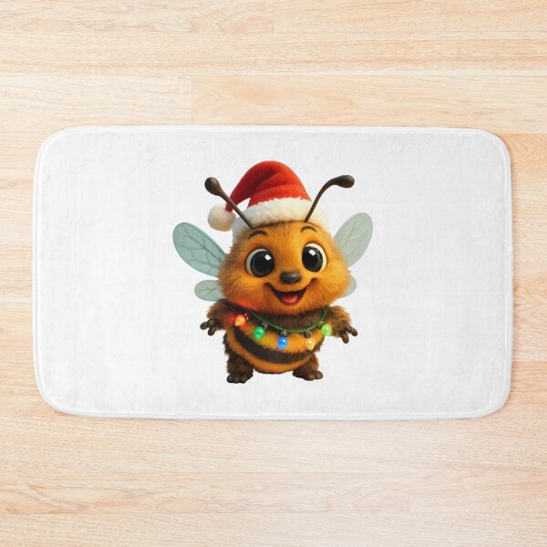 Item preview, Christmas Hairy Footed Flower Bee designed and sold by Sillytoe.