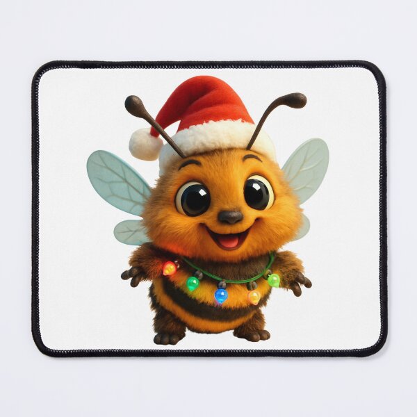 Item preview, Christmas Hairy Footed Flower Bee designed and sold by Sillytoe.