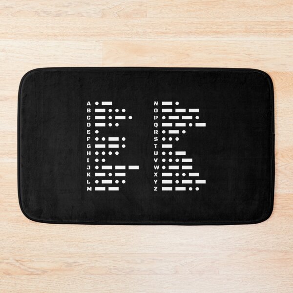 Item preview, Morse Code Alphabet Chart Minimal Design designed and sold by AnnSign.