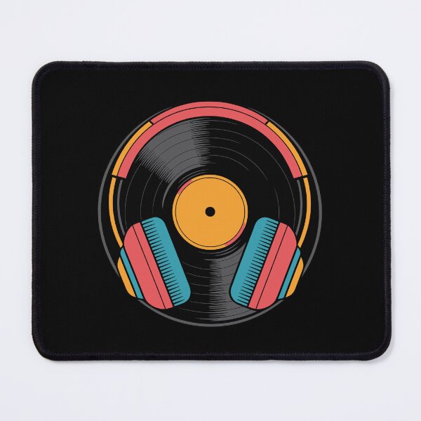 Item preview, Colorful Vinyl with Headphones designed and sold by jkrphoto.