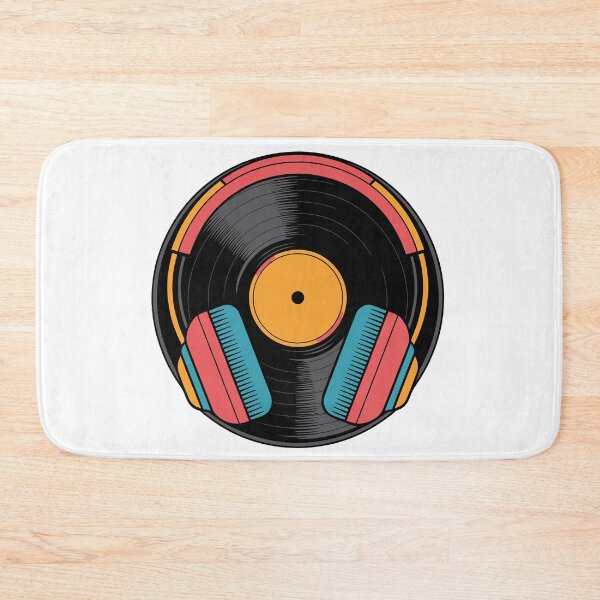 Item preview, Colorful Vinyl with Headphones designed and sold by jkrphoto.