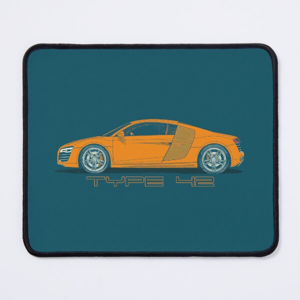 Item preview, Audi R8 rough sketch Illustration designed and sold by blackdogshop.