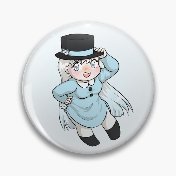 Item preview, Snowman Girl Pin designed and sold by Ringo-Ichigo.