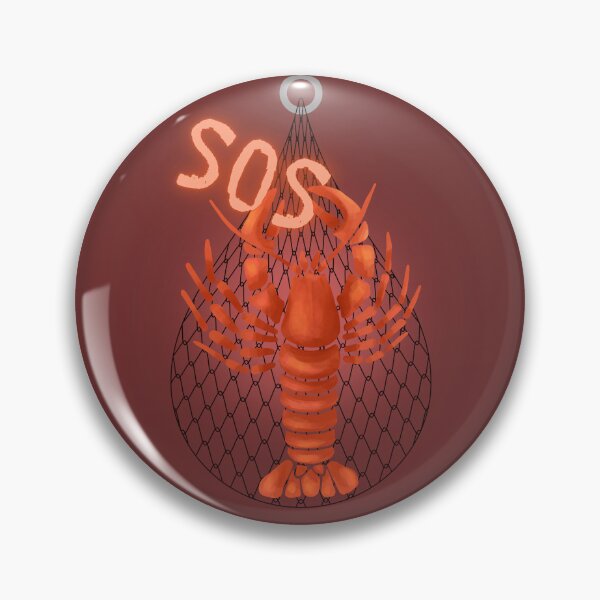 Item preview, Lobster in Design - Trapped Money Concept Illustration Ocean Crab Art. designed and sold by LunaPrintCo.