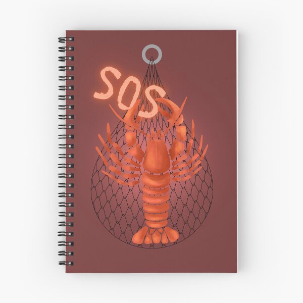 Item preview, Lobster in Design - Trapped Money Concept Illustration Ocean Crab Art. designed and sold by LunaPrintCo.