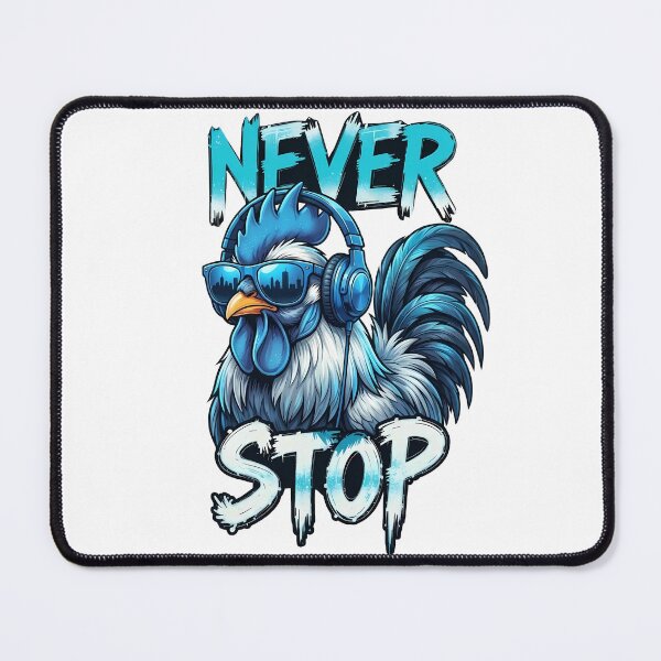 Item preview, Never Stop Hustle Rooster – Urban Streetwear Motivation Art designed and sold by mohamedlaid.