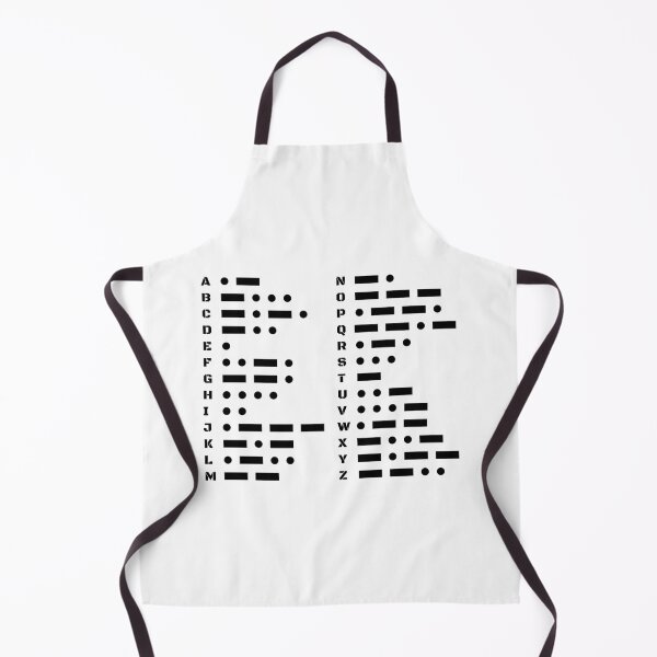 Item preview, Morse Code Alphabet A to Z Minimal Chart Design designed and sold by AnnSign.
