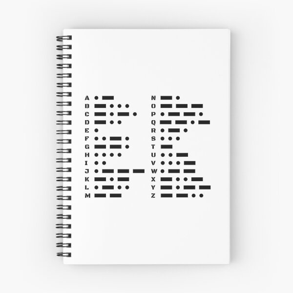 Item preview, Morse Code Alphabet A to Z Minimal Chart Design designed and sold by AnnSign.