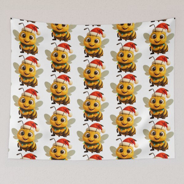 Item preview, Christmas Honey Bee designed and sold by Sillytoe.