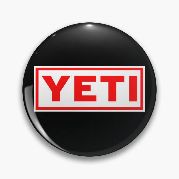 Item preview, Yeti cool outdoors camping box logo red and white  designed and sold by Kludoman.