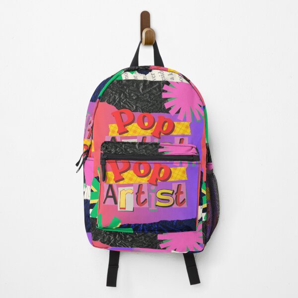 Item preview, Pop Artist Retro Collage Design - Magazine Cutout Aesthetic Colorful Street Art designed and sold by crystalar95.