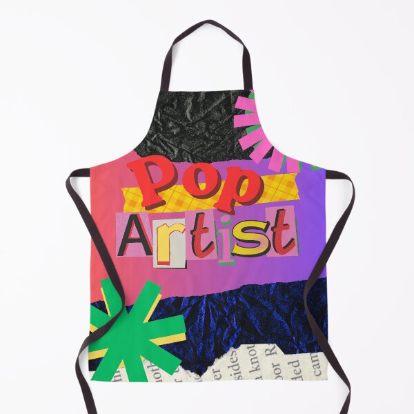 Item preview, Pop Artist Retro Collage Design - Magazine Cutout Aesthetic Colorful Street Art designed and sold by crystalar95.