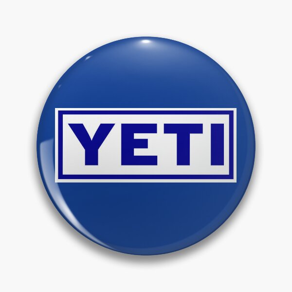 Item preview, Yeti cool outdoors camping box logo navy blue designed and sold by Kludoman.
