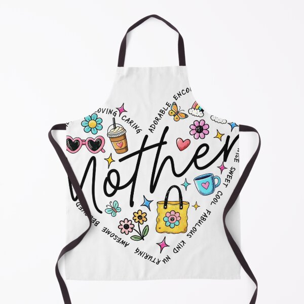 Item preview, Cool Mother Heart Word Cloud Cute Doodle Collage designed and sold by Small Mandarin.