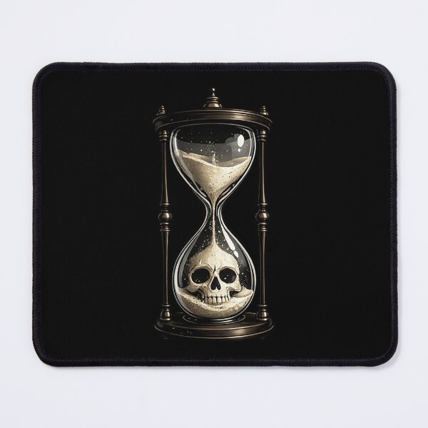 Item preview, Hourglass Skull — Time & Death designed and sold by DreamMachine69.