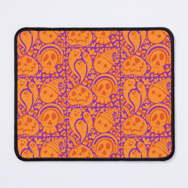 Item preview, Orange Spooky Halloween Season With purple Background designed and sold by missmann.