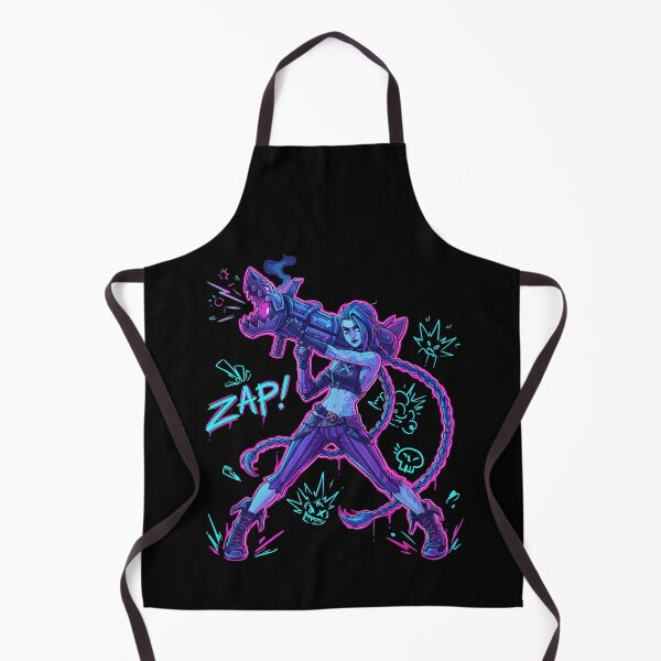 Item preview, Jinx – Arcane Chaos Tee designed and sold by Brudy-R.