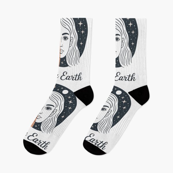 Item preview, Boho Mother Earth Duality Face Nature Spiritual Art designed and sold by VISO-art.