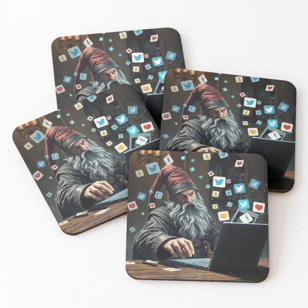 Item preview, The wizard of social media designed and sold by Remy.01.