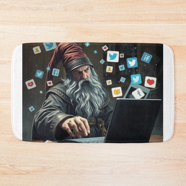 Item preview, The wizard of social media designed and sold by Remy.01.