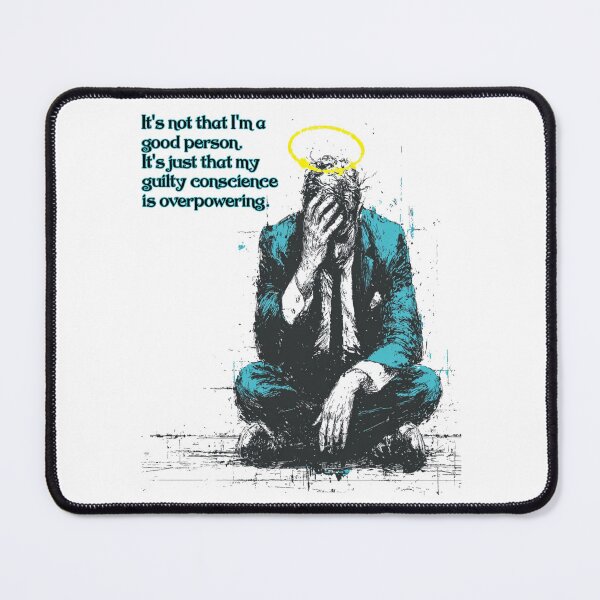 Item preview, Guilty Conscience: Halo Slipping, Morals Tripping designed and sold by Ignorant-Artist.