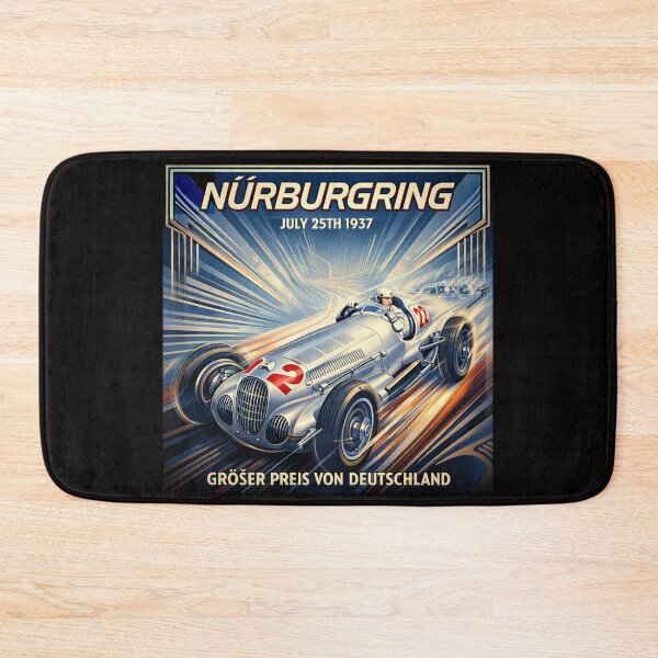 Item preview, Where Speed Becomes Timeless Art Nurburgring 1937 designed and sold by Helios Be. Lavsh.