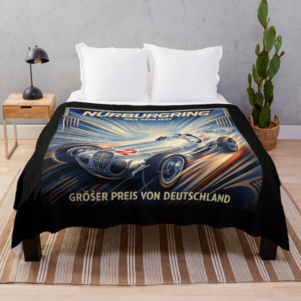 Item preview, Where Speed Becomes Timeless Art Nurburgring 1937 designed and sold by Helios Be. Lavsh.