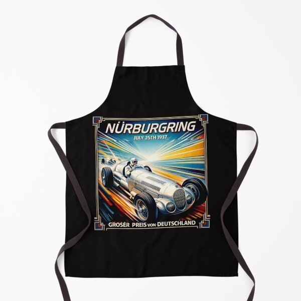 Item preview, Where Speed Becomes Timeless Art Nurburgring 1937 #1 designed and sold by Helios Be. Lavsh.