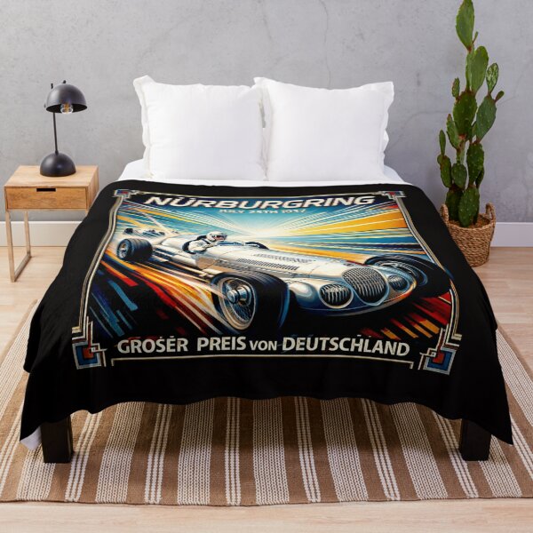 Item preview, Where Speed Becomes Timeless Art Nurburgring 1937 #1 designed and sold by Helios Be. Lavsh.