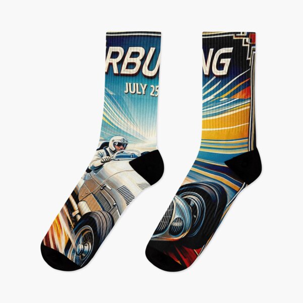 Item preview, Where Speed Becomes Timeless Art Nurburgring 1937 #1 designed and sold by Helios Be. Lavsh.