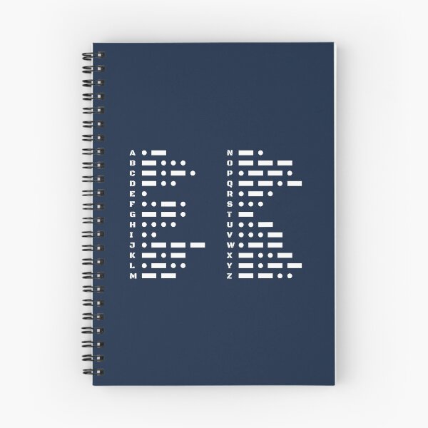 Item preview, Morse Alphabet Code Minimal Chart Design designed and sold by AnnSign.