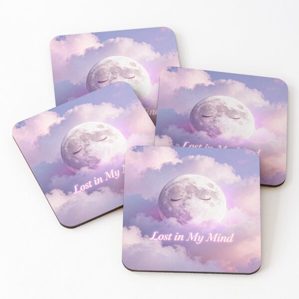 Item preview, Lost in My Mind – Dreamy Moon Vaporwave Aesthetic Design designed and sold by Modefissi.