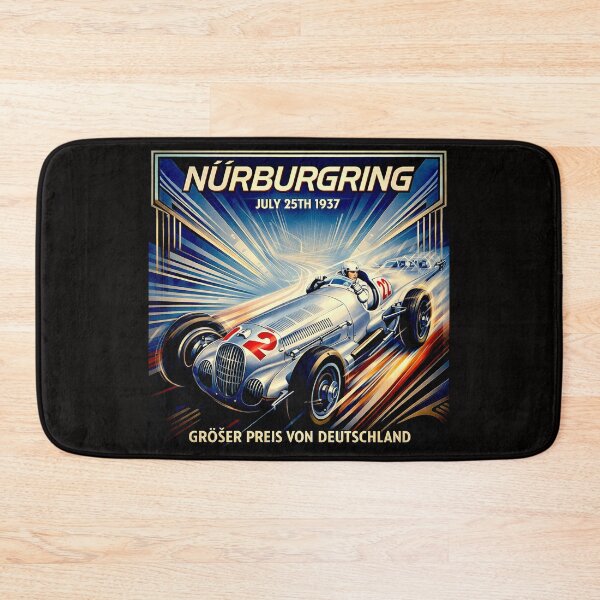 Item preview, Where Speed Becomes Timeless Art Nurburgring 1937 #2 designed and sold by Helios Be. Lavsh.