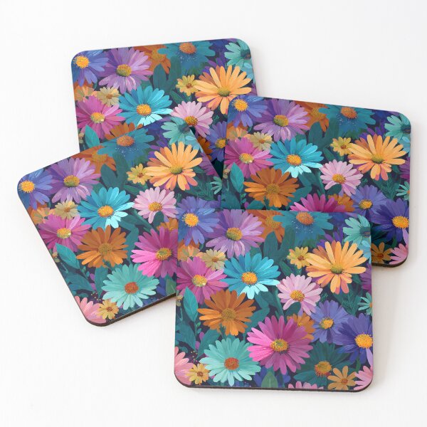 Item preview, Colorful Daisies Pattern Field designed and sold by daila70.